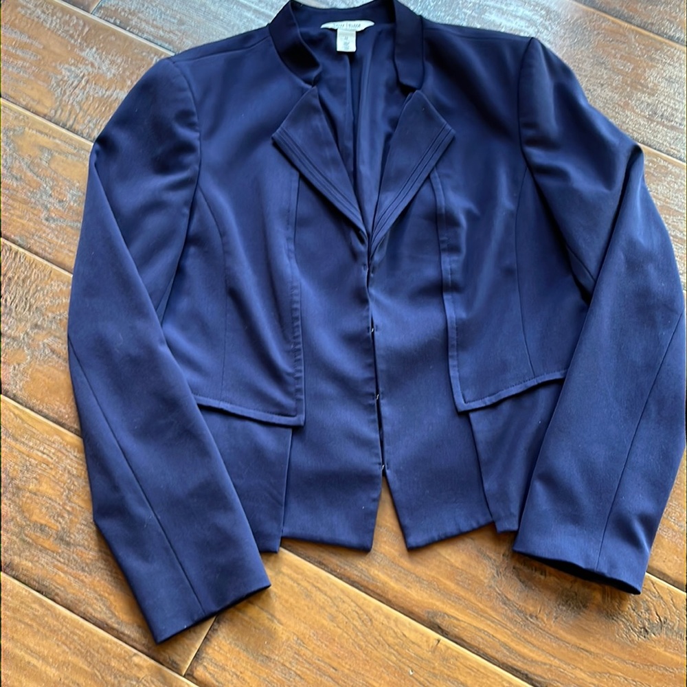 White House Black Market Navy Blazer